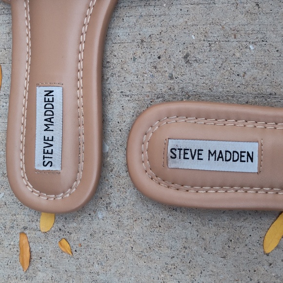 Steve Madden Malina Rhinestone Slide Sandals. Padded. Women's Size 7.5. No Box. - Picture 5 of 12